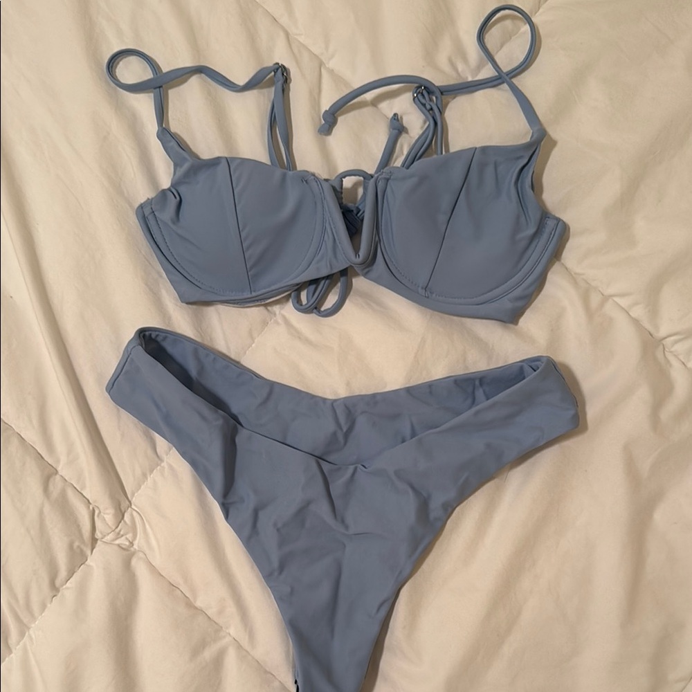 Women's Blue Bikini Set